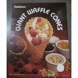 Gold Medal 1994 Waffle Cone Poster